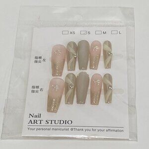 Long Length Acrylic Nail Set